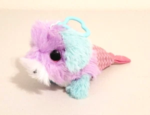 2020 Moose Scruff A Luvs Mermaid Puppy Dog Plush Clip On Keychain 7" - Picture 1 of 6