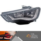 Audi A3 8V Headlight Passenger Side 2013-2016 Black Headlamp TFSI TDI Quattro