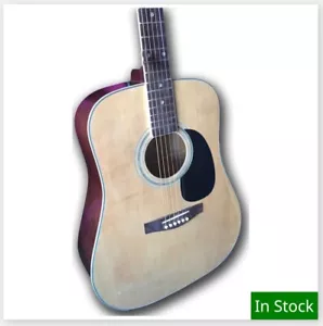 NEW BOORINWOOD FAW803 DREADNOUGHT ACOUSTIC GUITAR NATURAL - Picture 1 of 1