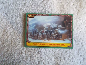 Topps Heritage 2008: Indiana Jones "THE RITUAL'S GRUESOME END" #26 Trading Card - Picture 1 of 2
