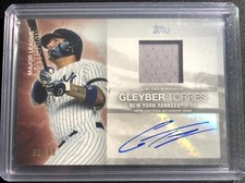 2020 Topps Update Major League Material Auto #38/50 Gleyber Torres Jersey Auto
