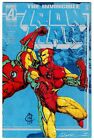 Iron Man #325 Newsstand Variant VF Signed w/COA Jim Cheung 1996 Marvel Comics