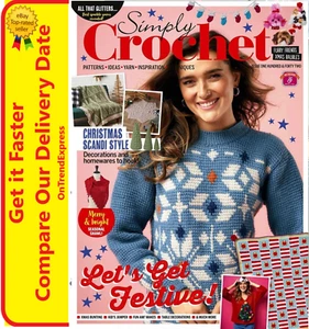 Simply Crochet Magazine Issue 142 with Special Issue and Flexible Crochet Hooks - Picture 1 of 6
