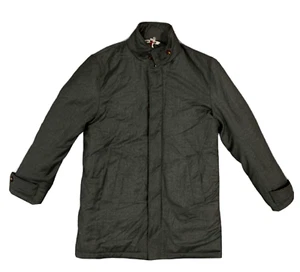Kired by Kiton men's Grey Wool/ Cashmere Car Coat - size 44 /54 eu -retail $1895 - Picture 1 of 10