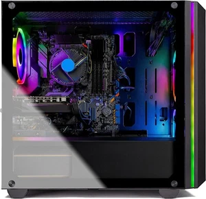 SkyTech Chronos Mini Gaming Computer PC Desktop Windows 10 - Picture 1 of 2