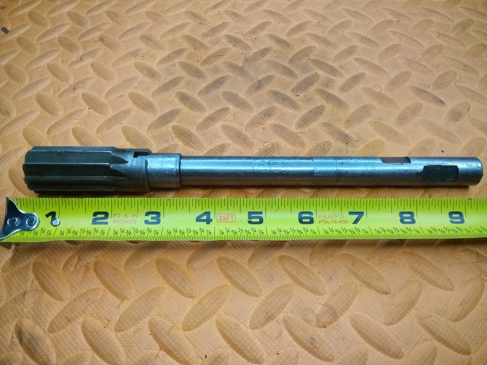 1" O.D. HSS Shell Reamer 1.0 Precision Tooling CNC Tools 5/8" Shank 10 Flute - Image 1 of 4