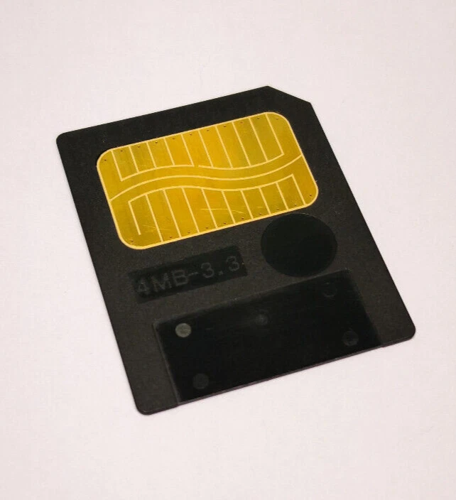 Sanyo 4MB 3.3v Smart Media Memory Card in Perfect Order Digital Camera Foto 1 de 2