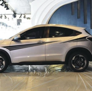 Pegatina de coche rayas de carreras para calcomanías de motor de puerta superior de vinilo Vezel CR-Z CB195 - Imagen 1 de 4