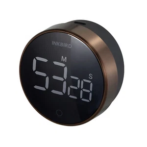 INKBIRD Digital Kitchen Timer Adjustable LED Screen Countdow Magnetic Muiti Uses - Picture 1 of 11