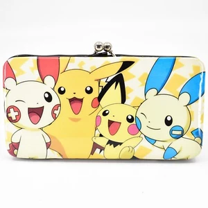 Cartera clutch Pokemon cierre a presión Pikachu Pichu Minun Plusle - Imagen 1 de 3