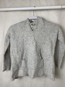 Maglione donna Max Studio 100% 2 strati cashmere con cappuccio taglia S - Foto 1 di 4