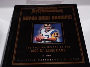 ST LOUIS RAMS CHAMPS SI SAMMLERAUSGABE + 2 ST LOU HELME BONUS - Bild 1 von 7