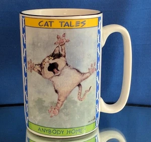 Taza Gary Patterson Cat Tales Anybody Home Westwood 1998 - Imagen 1 de 6