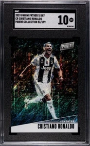 Panini Día del Padre 2019 - Colección Panini #CR Cristiano Ronaldo/199 SGC 10 - Imagen 1 de 2