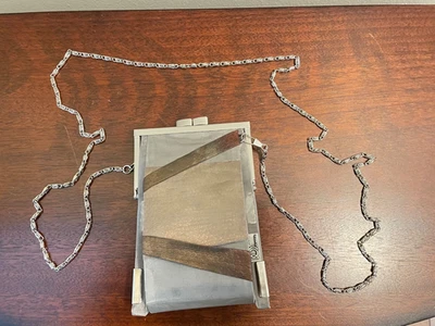 BO’S ART STUDIO - Cartera de malla formal de noche colección de ópera hecha por artista Foto 1 de 4