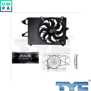 FAN RADIATOR 810-0008 FOR FORD MONDEO/III/Turnier CFBA/CHBA/CHBB/CGBARFN 1.8L - Picture 1 of 6