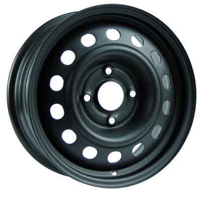 15 Inch Black Steel Wheel Rim for Nissan 240SX, RTX X40619 15x6 4x114.3 4Lug  - Image 1 of 4