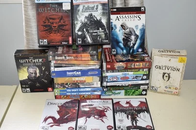 vintage pc games big box lot - Image 1 of 4