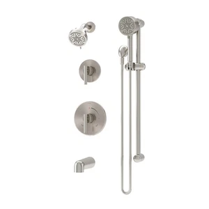 Symmons 3596B15TRM Dia HydroMersion Pressure Balanced Tub and - Nickel - Picture 1 of 7