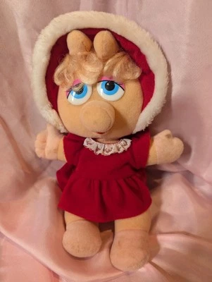 Vintage Plush Miss Piggy Red Dress Pre Owned - Image 1 of 4