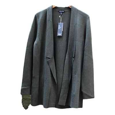 NEW Eileen Fisher Notch Collar Jacket Silk Cotton Interlock, Oregano, Med - $398 - Image 1 of 4