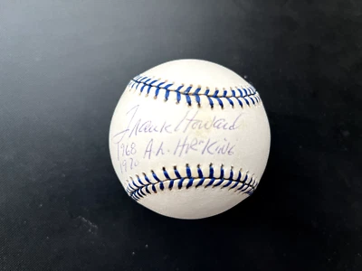 Frank Howard signed inscribed American League autographed Baseball Dodgers - Image 1 of 4