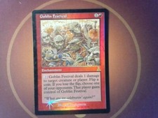 Foil Goblin Festival #2 - Urza's Destiny - Magic the Gathering Mtg red
