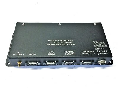 Digital Recorders DR-GPS Receiver 901-2006-000 REV D NOS - Image 1 of 3