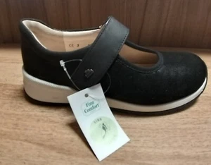 Finn Comfort Stretch ASSENZA in schwarz buggy, weiches Wechselfußbett - Picture 1 of 6