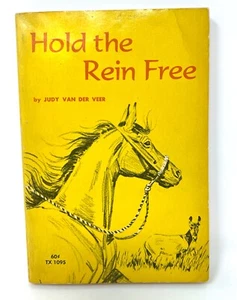 Hold the Rein Free 1966 Vintage Horse book Scholastic Judy Van Der Veer barn - Picture 1 of 8