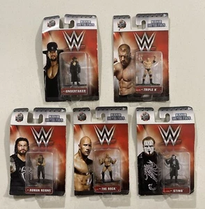 Metalfigs WWE WWF Wrestler Jada Toys Bundle X5 Die-Cast - Picture 1 of 11