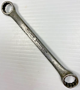 Williams Tools SUPERRENCH 4725B 9/16" x 1/2" Double Box End Wrench 12 Point USA - Picture 1 of 12