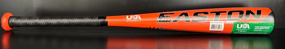 Easton Maxum 25" Tee Ball Bat 15oz TB22MX11 Orange Color Performance Alloy