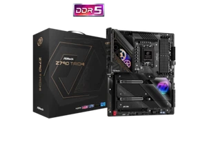ASRock Z790 TAICHI Intel LGA1700 (14th,13th,12th Gen) EATX Mainboard, 4 slots DD - Afbeelding 1 van 7