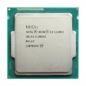 Intel Xeon E3-1230 V3 CPU 4-Core 3.3GHz 8M LGA 1150 SR153 80W Processor - Picture 1 of 1