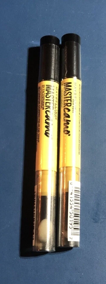 Plumas correctoras de color Maybelline Master camufladas amarillas, paquete de 2 Foto 1 de 1