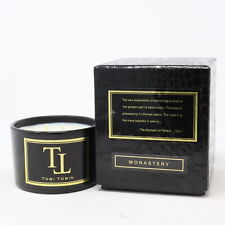 Tobi Tobin Monastery Wood Spicey Scented Candle  4.0oz/113g New With Box