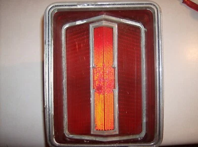 1977 CHRYSLER CORDOBA Taillight Lens + Housing 3881613 77 Mopar - Image 1 of 4