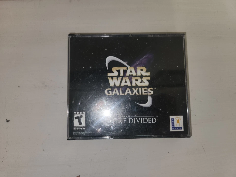 Star Wars Galaxies : An Empire Divided w/ Case (PC, 2003, 3-Disc) LucasArts  - Image 1 of 3