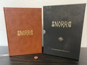 2000 Collectors Ed Snorre Sturlasons Kongesagaer Danish Norwegian Swedish Book - Picture 1 of 23