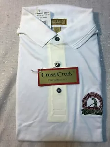 L Cross Creek 1994 Senior Open Pinehurst Golf Collared Short Sleeve Logo Shirthi - Picture 1 of 3