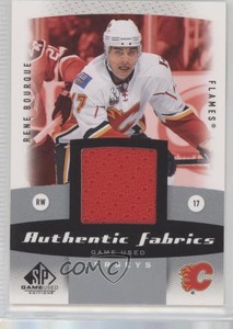 2010-11 SP Game Used Edition Authentic Fabrics Rene Bourque #AF-RB