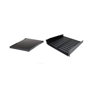 StarTech.com 1U Adjustable Server Rack Mount Shelf - 175lbs - 19.5 to 38in De... - Picture 1 of 5