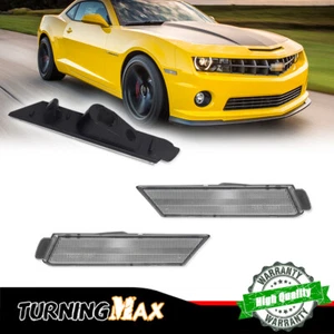 Crystal Clear Front Side Marker Light Housing Kit For Chevrolet Camaro 2010-2015 - Picture 1 of 8
