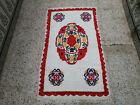 Vintage Handmade Moroccan Berber Rug Azilal Wool Rug Beni Ourain Tribal Carpet