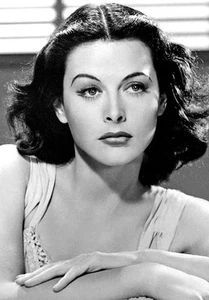 HEDY LAMARR *2X3 KÜHLSCHRANKMAGNET* FILMSTAR SCHAUSPIELERIN KAMERADIN X DER HIMMLISCHE KÖRPER  - Bild 1 von 2