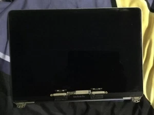Original Apple Macbook Pro 13" 2018 A1989 3214 LCD Display Komplett Schwarz B+ - Bild 1 von 4