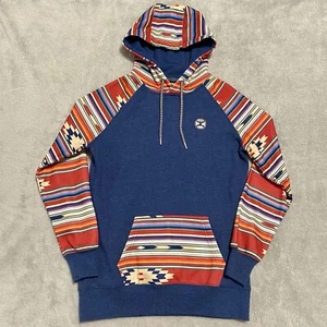 Hooey Hoodie Damen S Navy Taos Aztec Pullover Langarm Cowgirl Western Rodeo - Bild 1 von 14