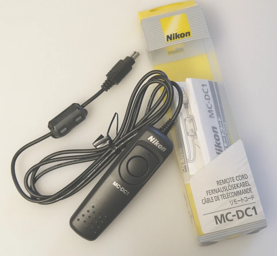 (PRL) NIKON REMOTE CORD MC-DC1 FLESSIBILE ELETTRICO COMANDO REMOTO FOTOCAMERA  - Bild 1 von 1