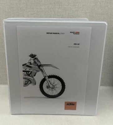 KTM 250 SX (EU) 2022 REPAIR SERVICE MANUAL FOLDER - Image 1 of 4